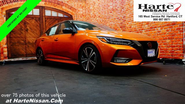 Certified 2021 Nissan Sentra SR w/ SR Premium Package FWD image 1