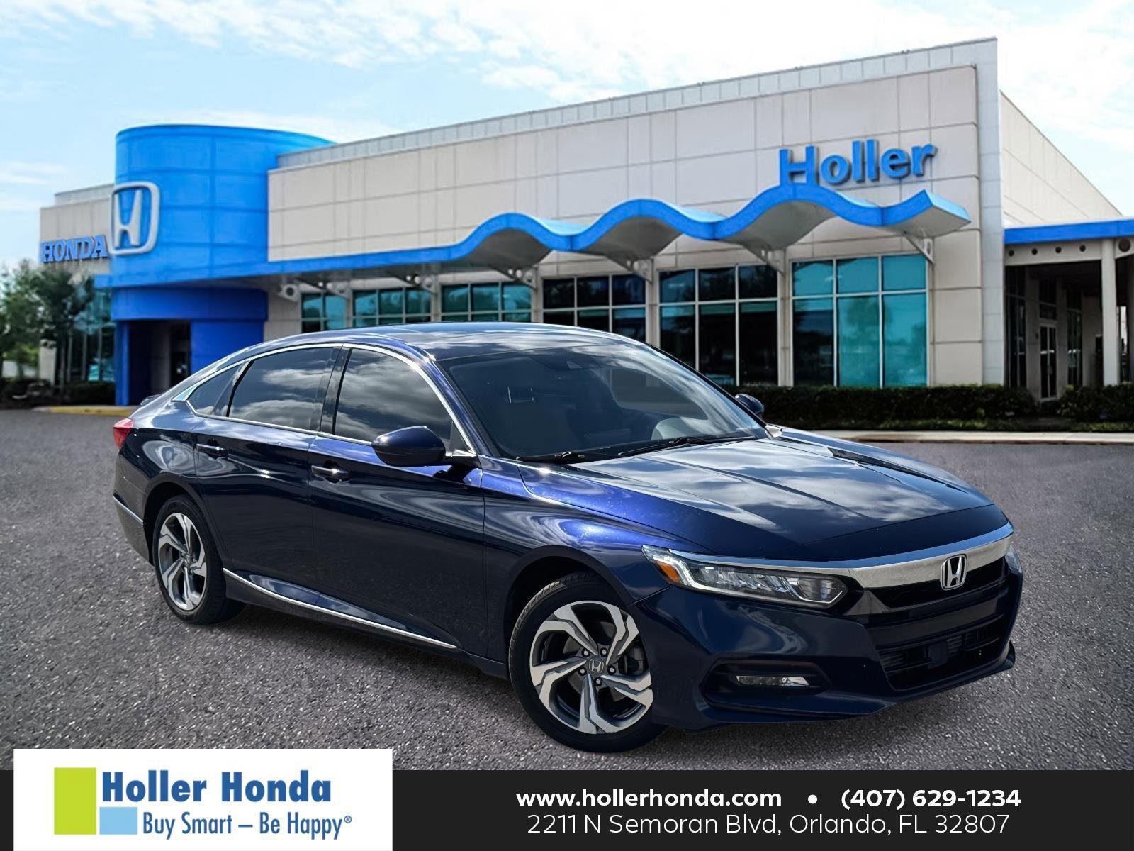 Certified 2019 Honda Accord EX-L