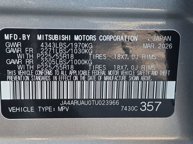 New 2026 Mitsubishi Outlander Sport ES AWD/4WD image 36