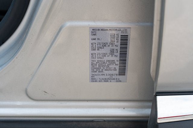 Used 2023 Nissan Murano SL w/ SL Moonroof Package FWD image 9
