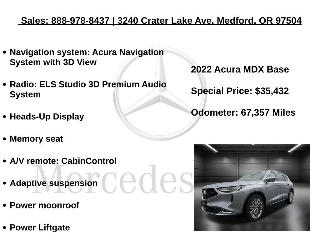 Used 2022 Acura MDX SH-AWD w/ Advance Package image 5