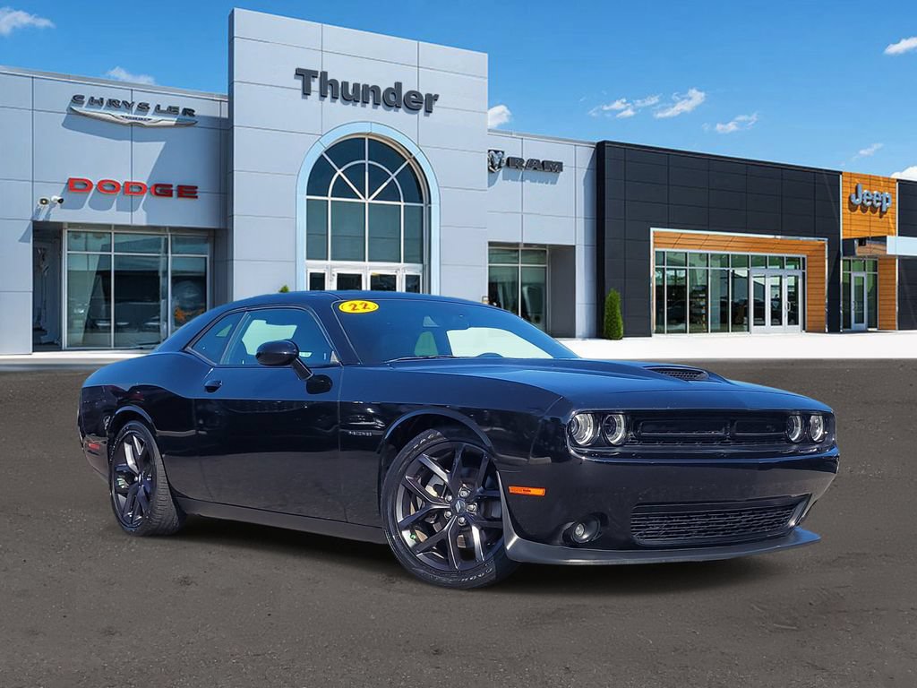 Certified 2022 Dodge Challenger R/T w/ Blacktop Package RWD 360° Tour