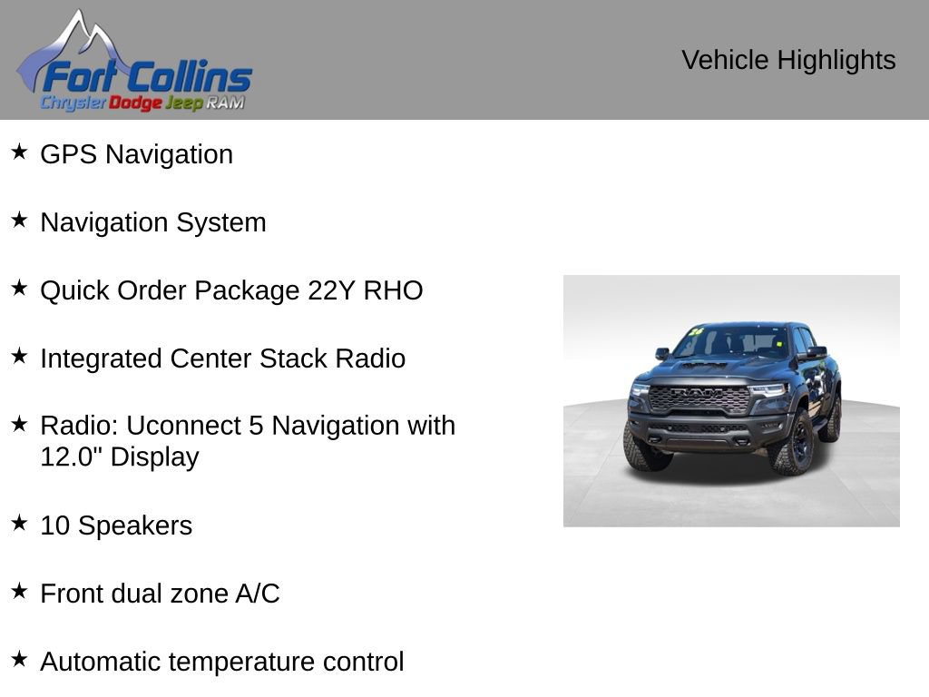 Used 2026 RAM 1500 RHO AWD/4WD image 4