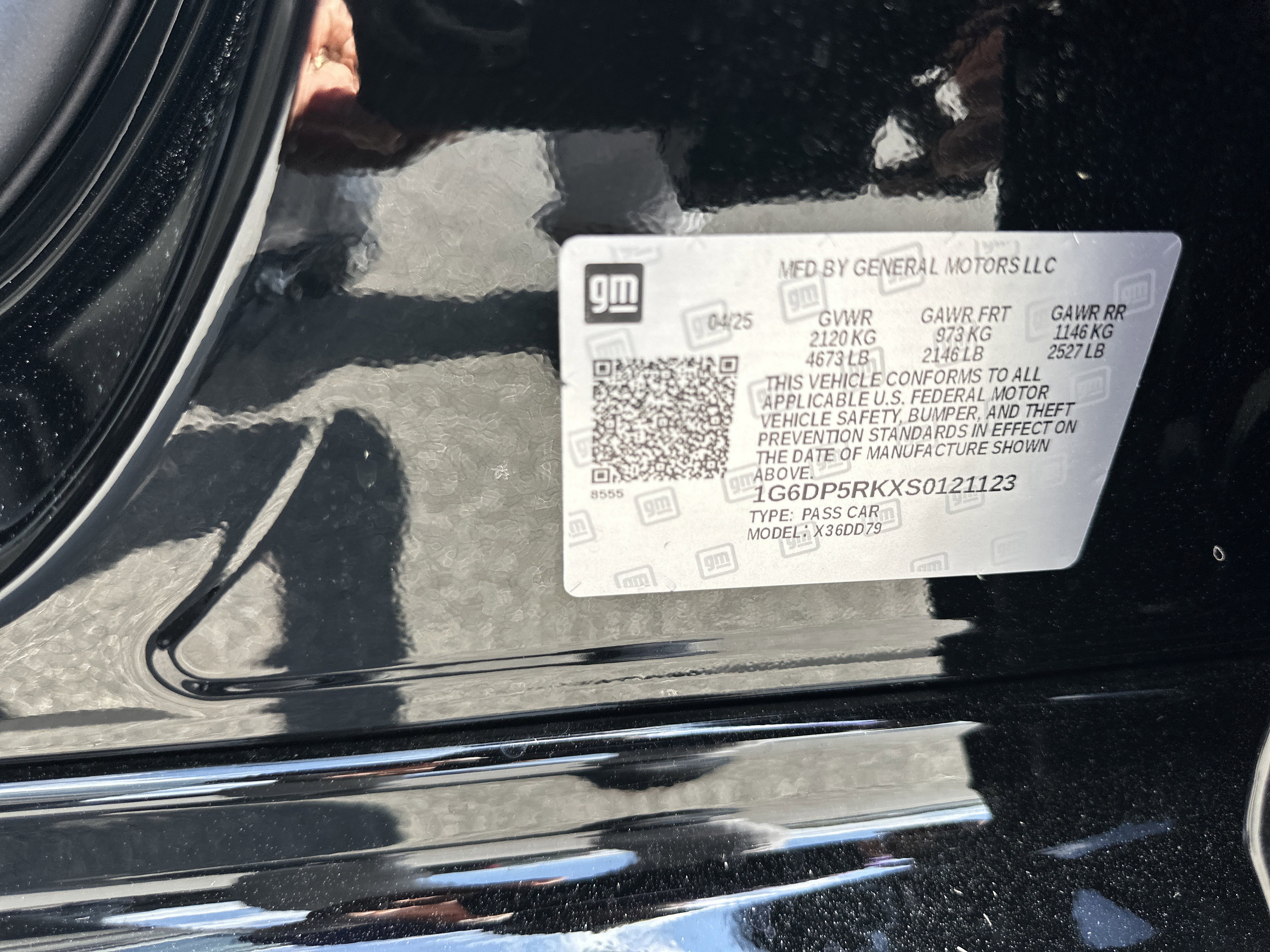 Certified 2025 Cadillac CT5 Sport RWD image 34