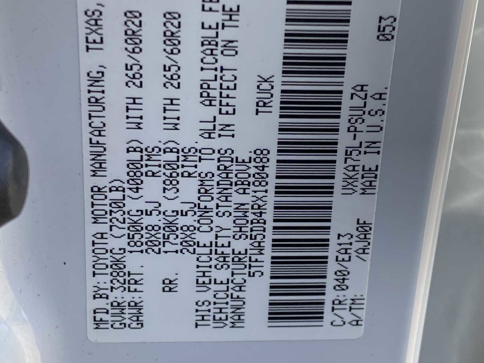 Used 2024 Toyota Tundra Limited w/ TRD Off-Road Package image 35