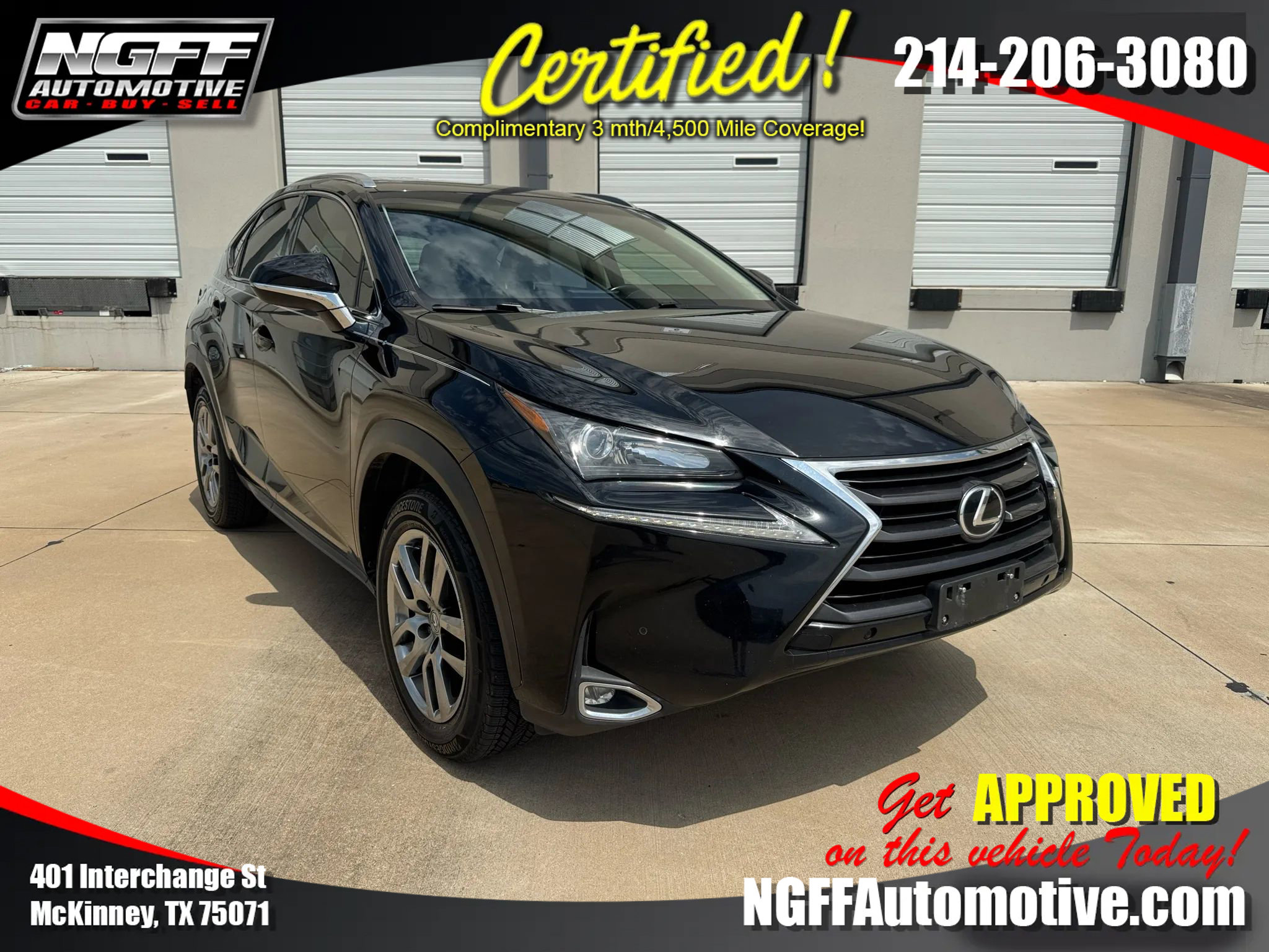 Used 2016 Lexus NX 200t FWD w/ Premium Package