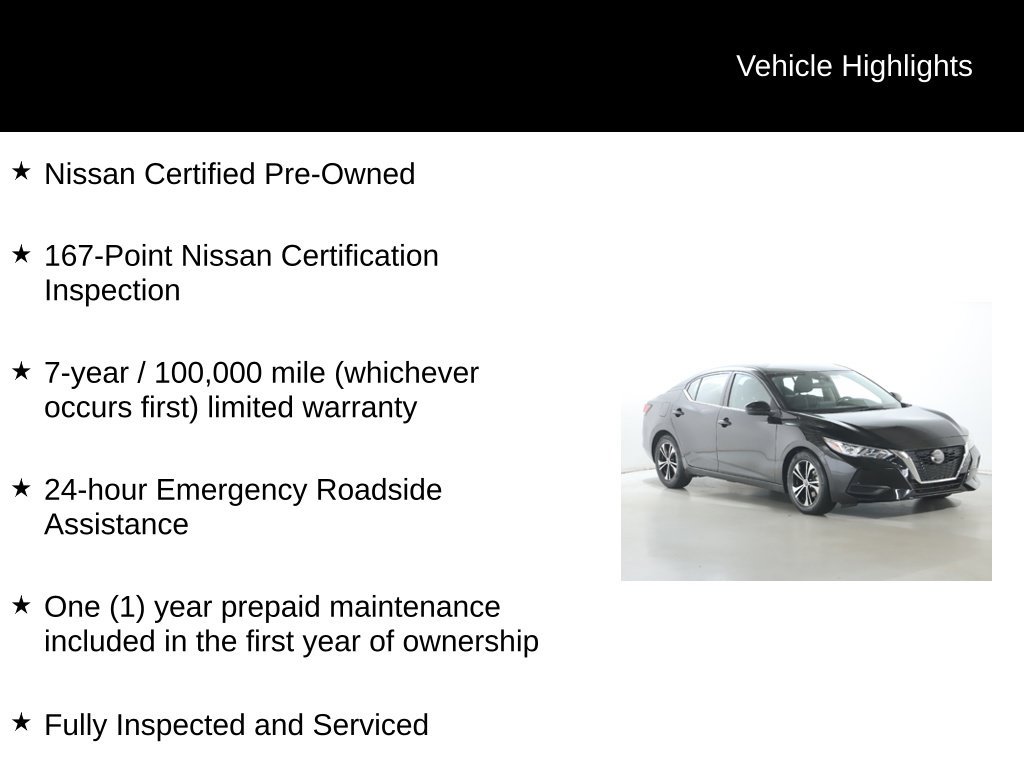 Certified 2023 Nissan Sentra SV FWD image 4