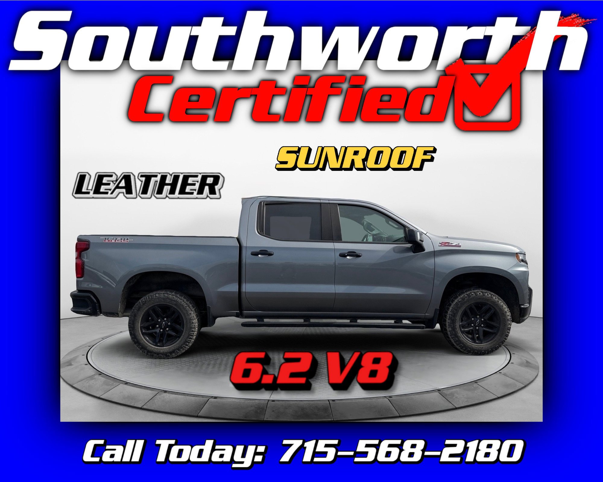 Used 2021 Chevrolet Silverado 1500 LT Trail Boss w/ Convenience Package II AWD/4WD image 1