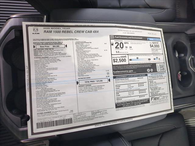 New 2026 RAM 1500 Rebel image 18