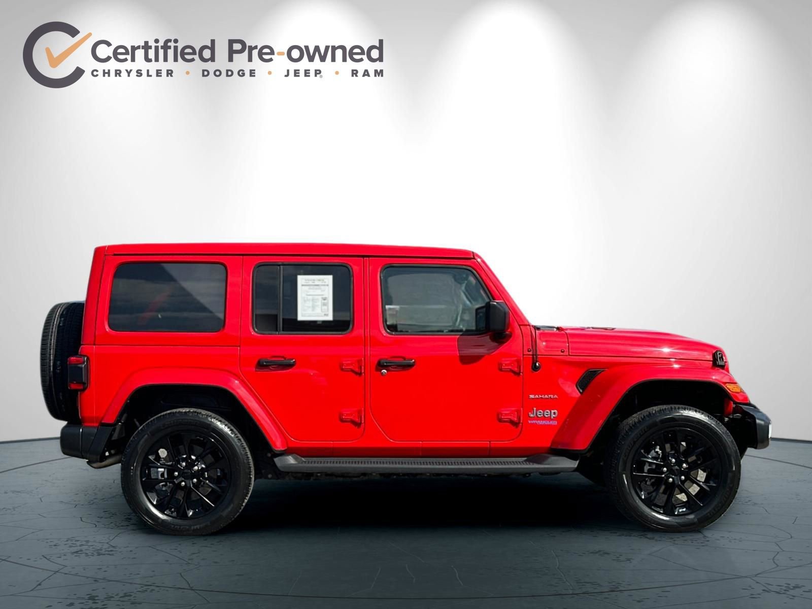 Used 2021 Jeep Wrangler Unlimited Sahara w/ Cold Weather Group image 3