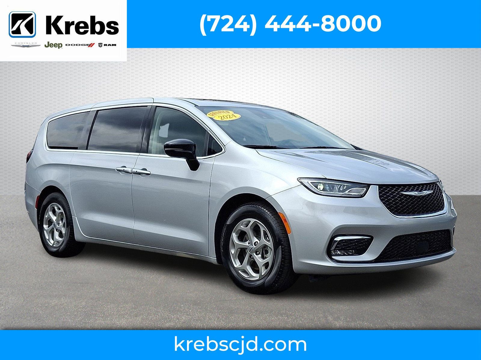 Used 2024 Chrysler Pacifica Limited image 1