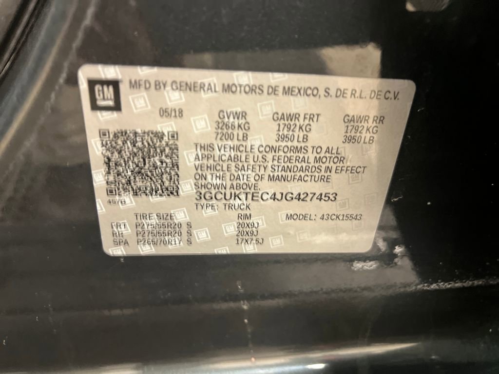 Certified 2018 Chevrolet Silverado 1500 High Country image 29