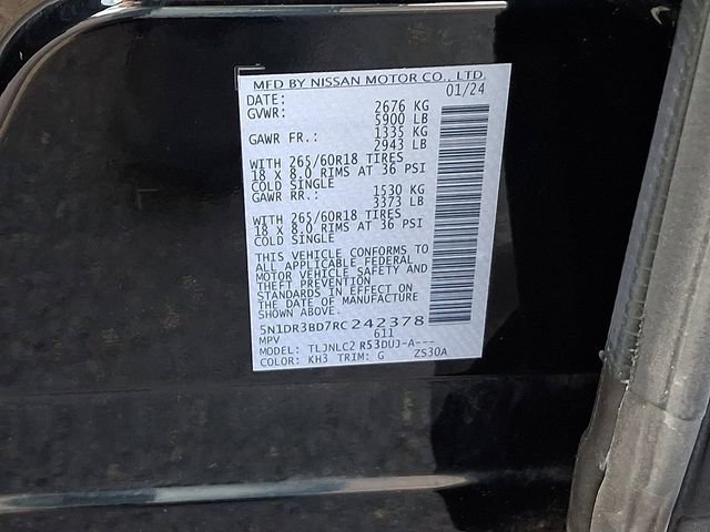 Used 2024 Nissan Pathfinder Rock Creek AWD/4WD image 28