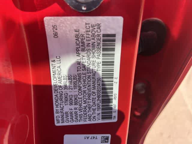 Certified 2025 Honda Civic Sport image 22