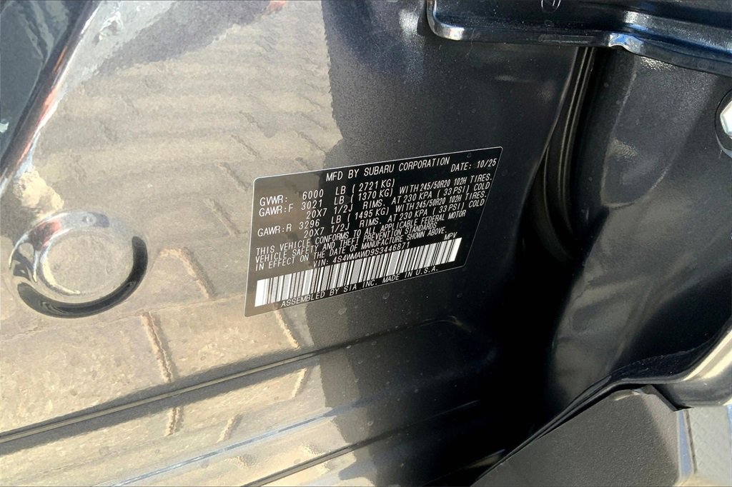 New 2025 Subaru Ascent Bronze Edition image 8