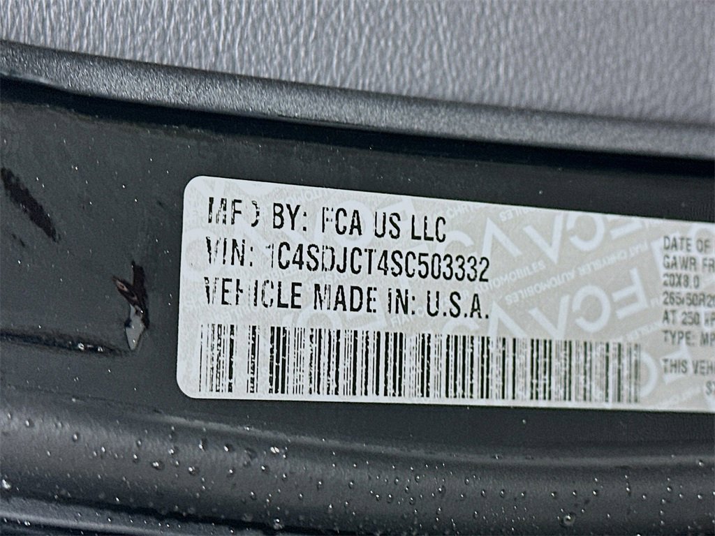 New 2025 Dodge Durango R/T w/ Blacktop Package image 19