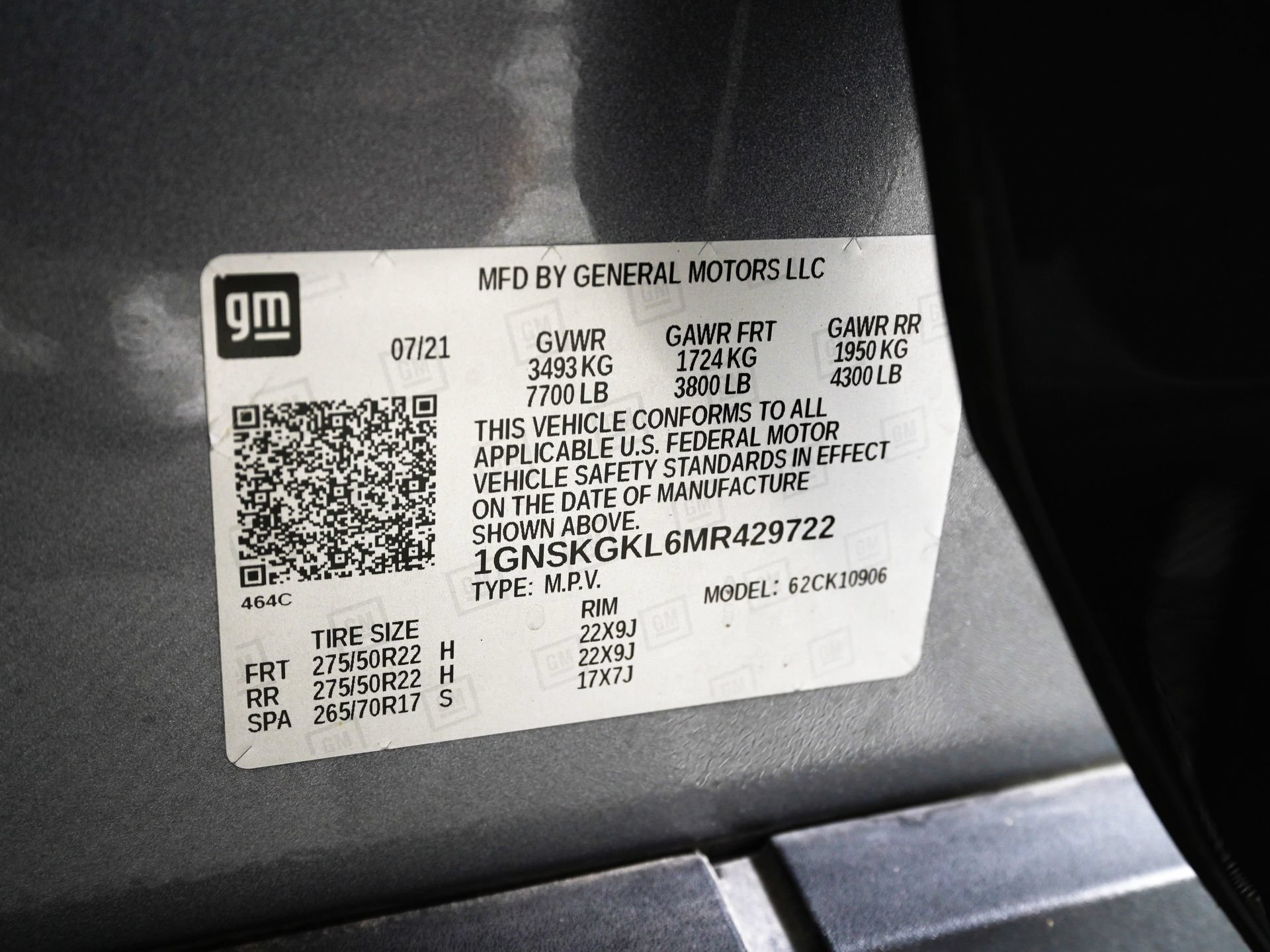 Used 2021 Chevrolet Suburban High Country AWD/4WD image 35