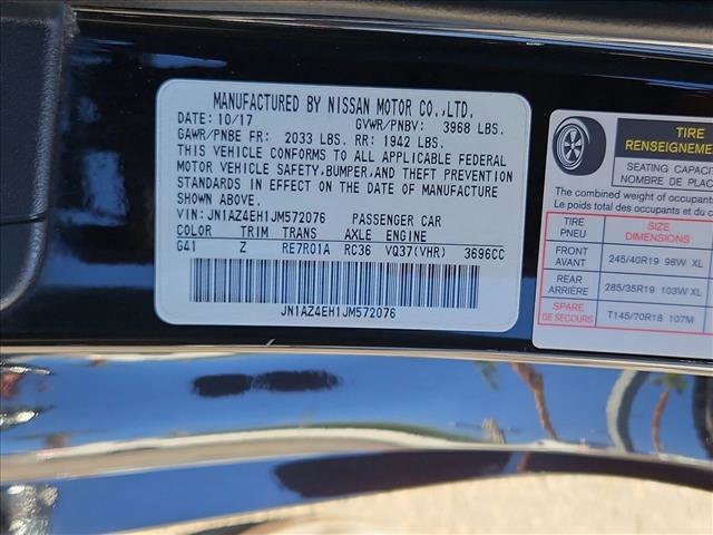 Used 2018 Nissan 370Z NISMO image 20