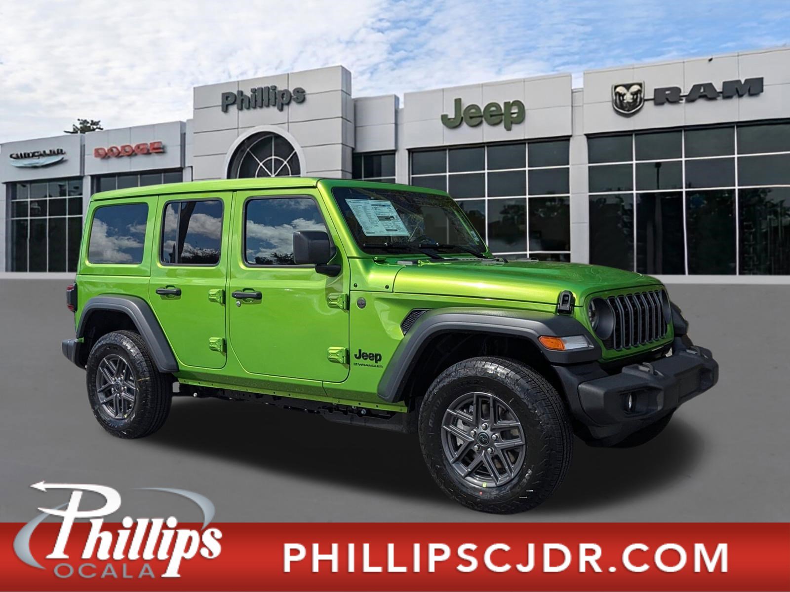 New 2026 Jeep Wrangler Unlimited Sport image 1