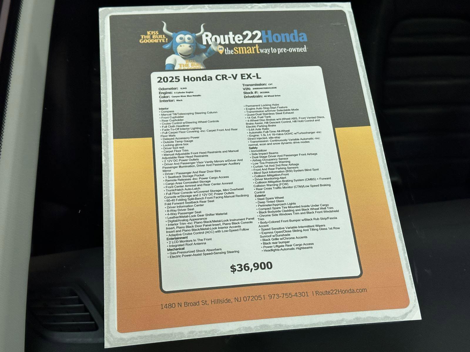 Certified 2025 Honda CR-V EX-L image 40