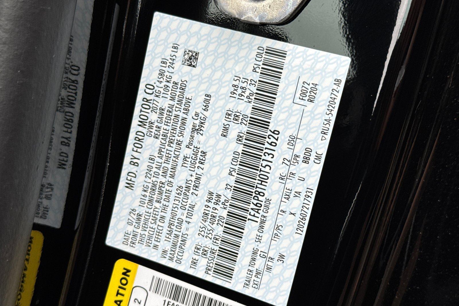 New 2026 Ford Mustang Premium w/ Mustang Nite Pony Package RWD image 32