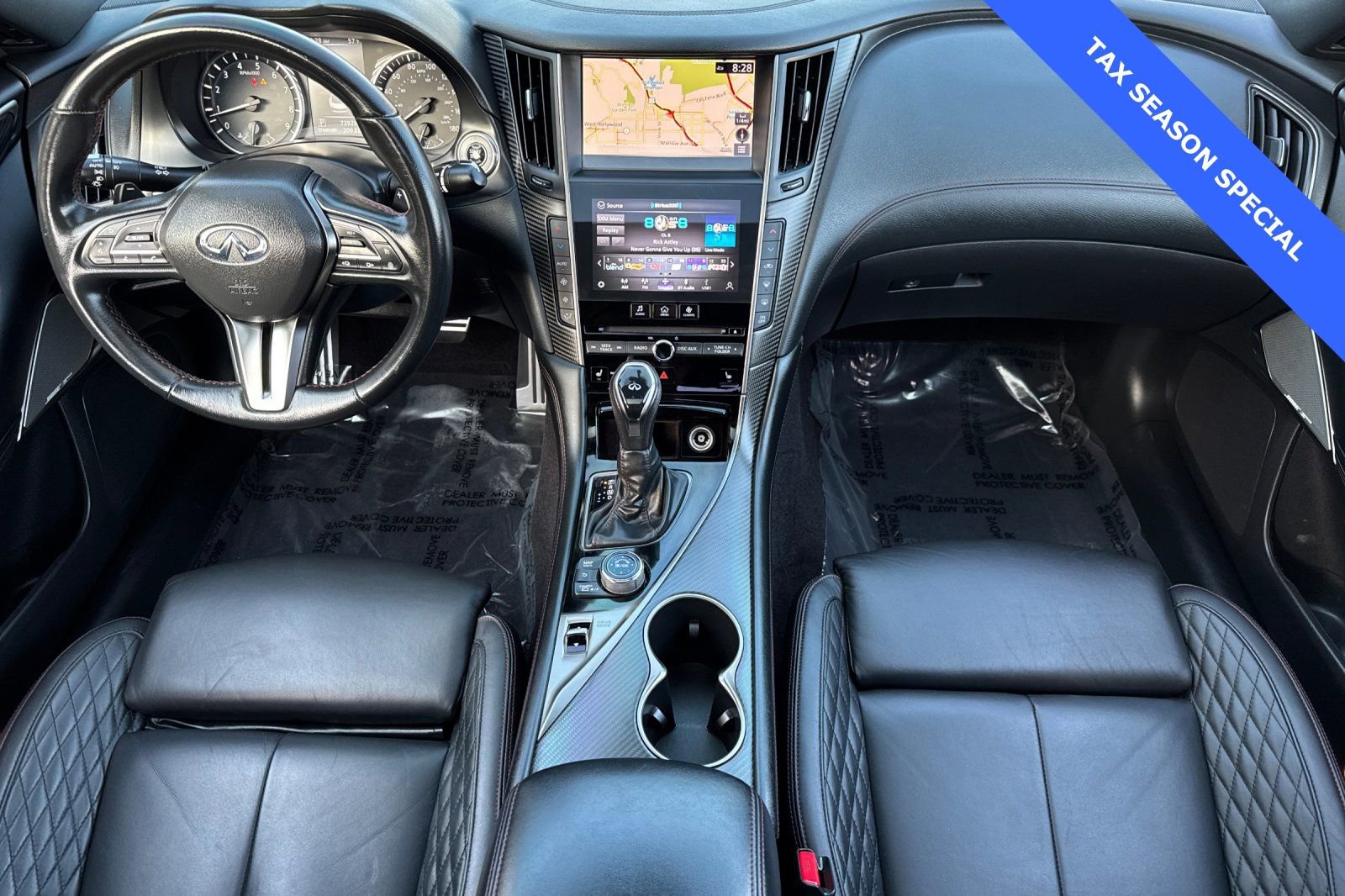 Used 2021 INFINITI Q50 Red Sport 400 w/ Cargo Package image 13