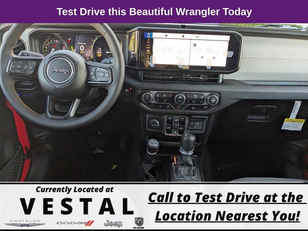 New 2024 Jeep Wrangler Unlimited w/ Convenience Group AWD/4WD image 20