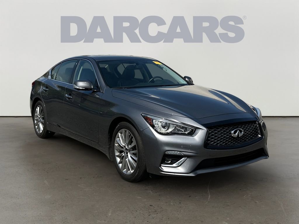 Used 2022 INFINITI Q50 Luxe w/ Cargo Package AWD/4WD image 1