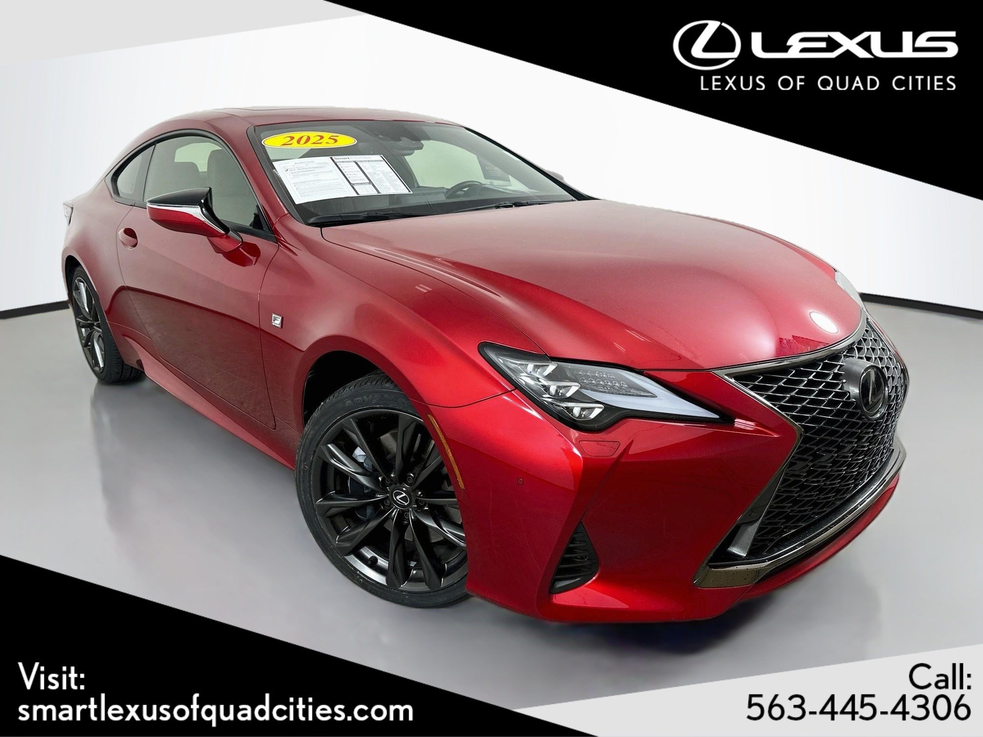 Certified 2025 Lexus RC 350 F Sport AWD/4WD image 1