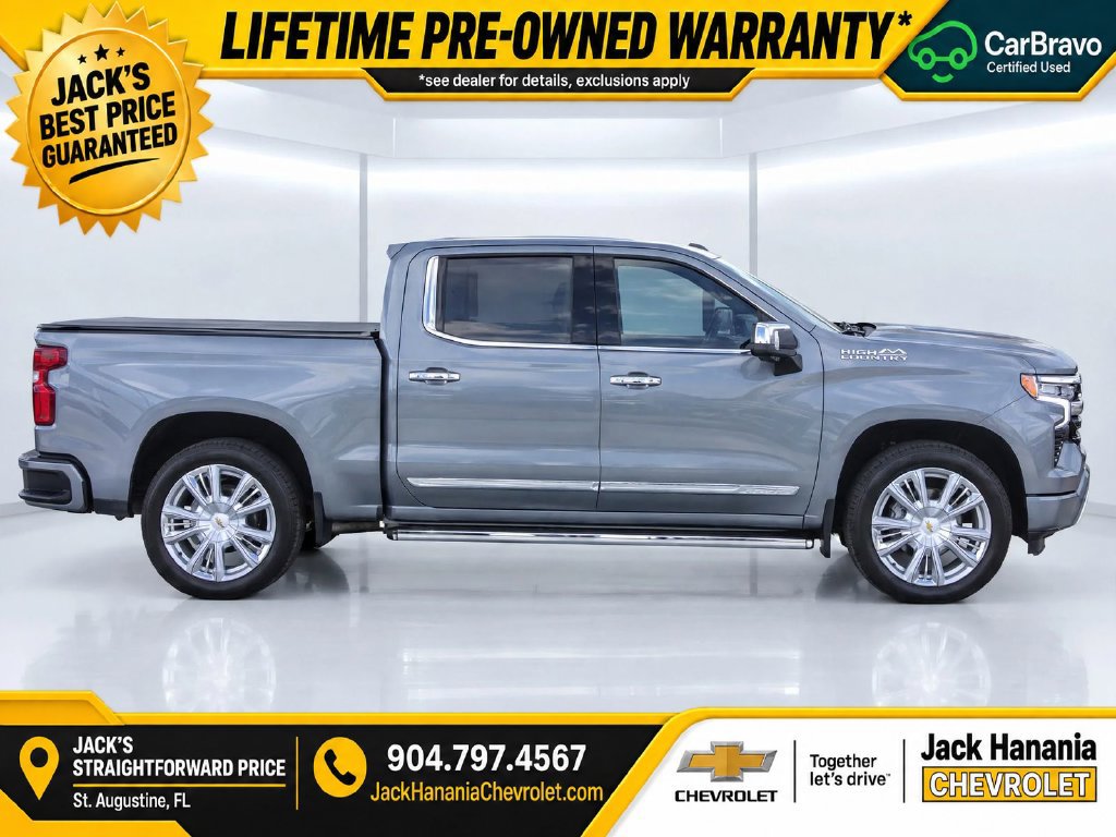 Certified 2025 Chevrolet Silverado 1500 High Country AWD/4WD image 8