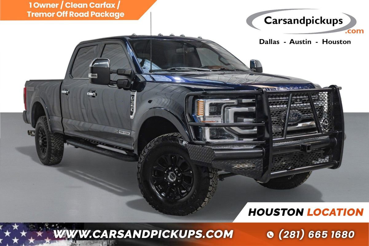 Used 2022 Ford F350 Platinum w/ Tremor Off-Road Package