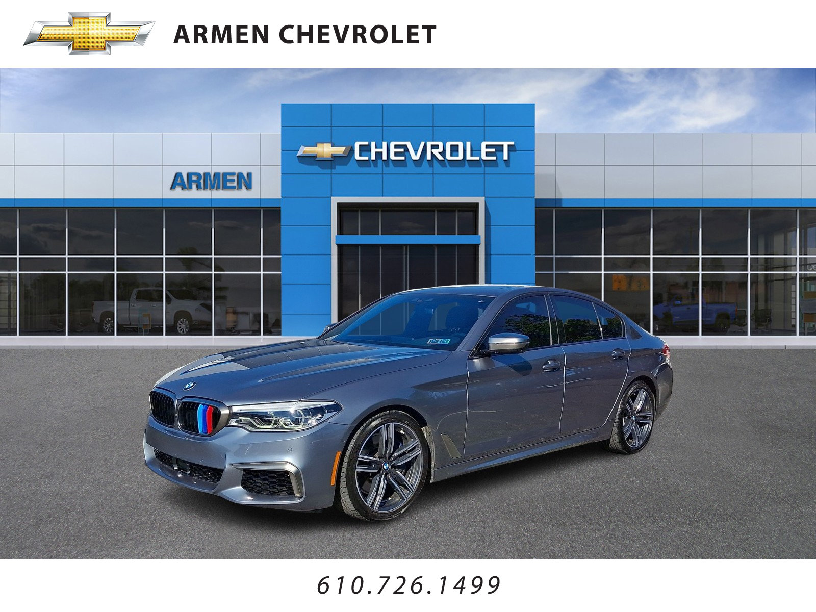 Used 2019 BMW M550i xDrive AWD/4WD image 1