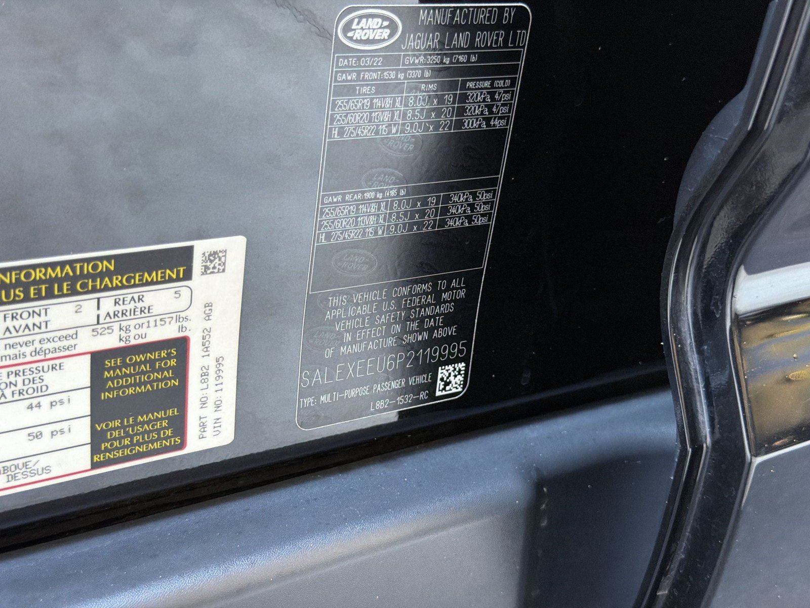 Used 2023 Land Rover Defender 110 X AWD/4WD image 18