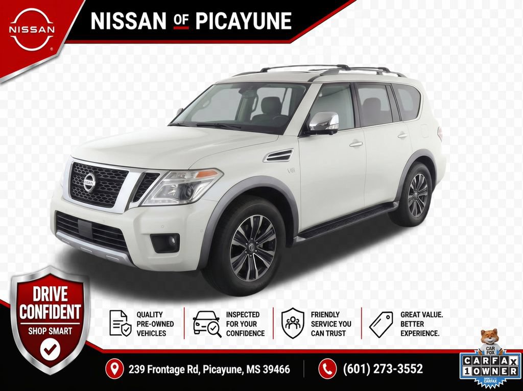 Used 2018 Nissan Armada Platinum w/ Captain Seat Package