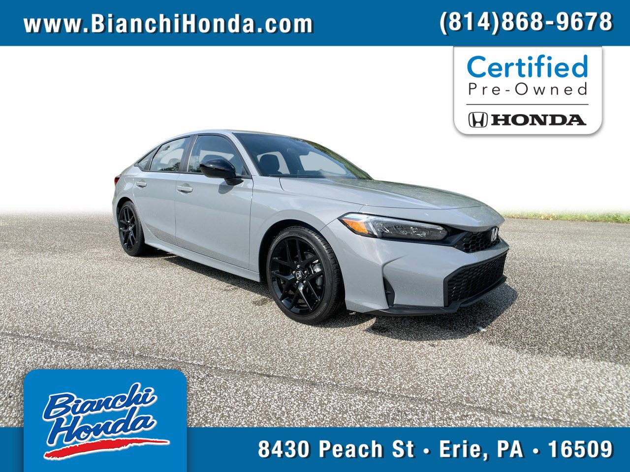 Certified 2025 Honda Civic Sport