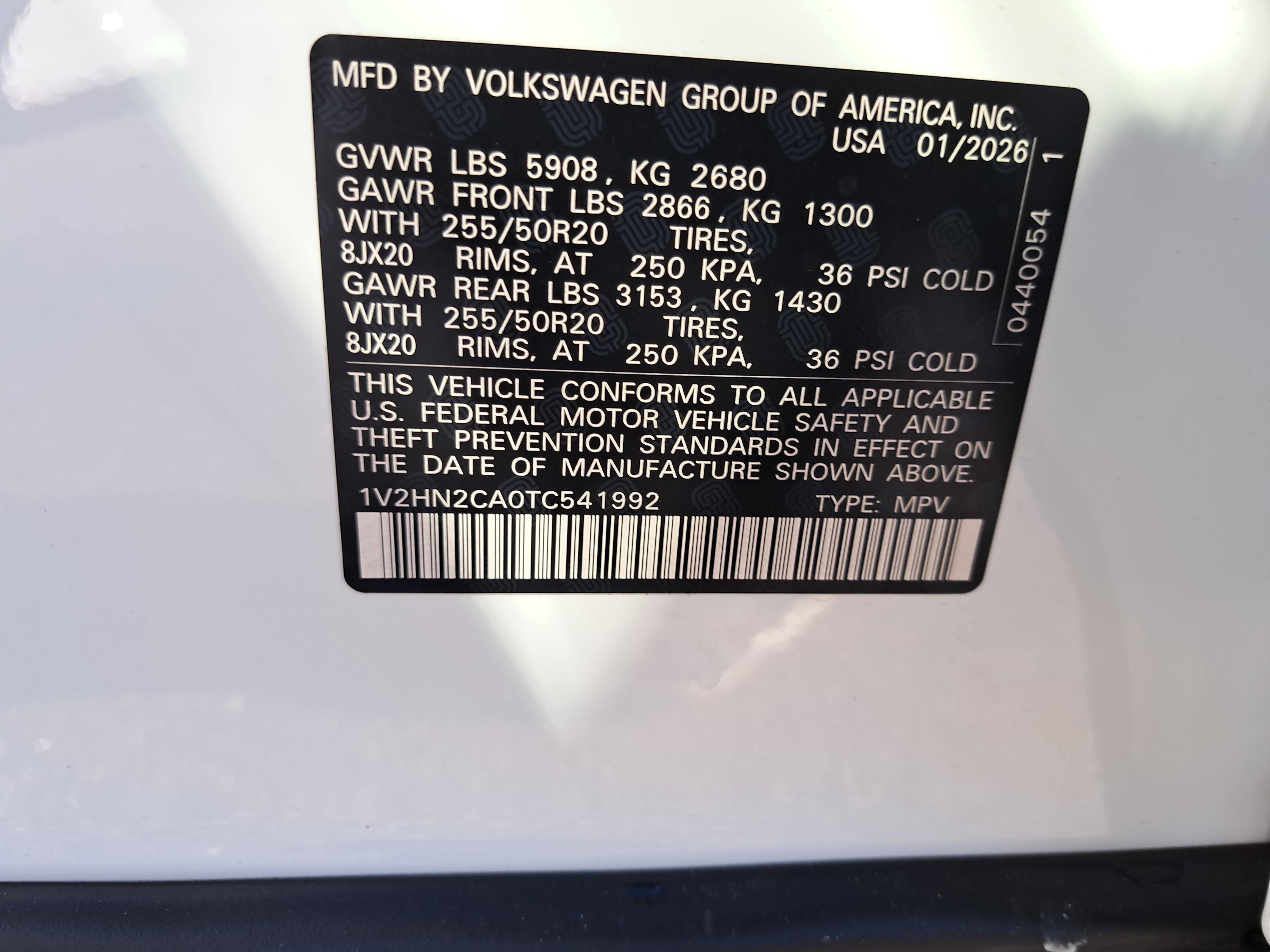 New 2026 Volkswagen Atlas SE AWD/4WD image 32