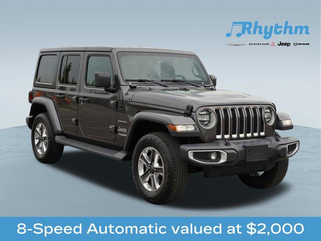 Used 2020 Jeep Wrangler Unlimited Sahara AWD/4WD image 1