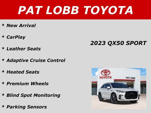 Used 2023 INFINITI QX50 Sport image 41