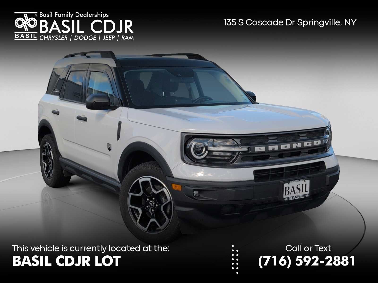 Used 2022 Ford Bronco Sport Big Bend w/ Convenience Package