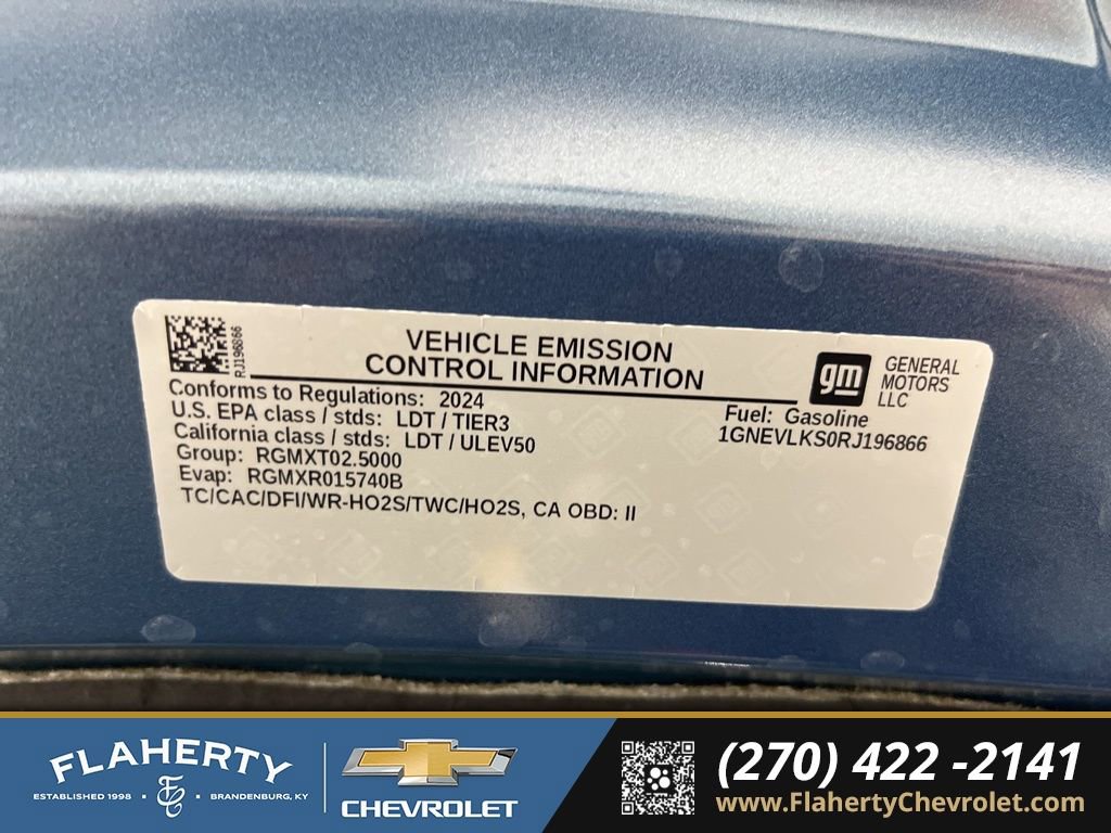 Used 2024 Chevrolet Traverse RS w/ LPO, Floor Liner Package image 17