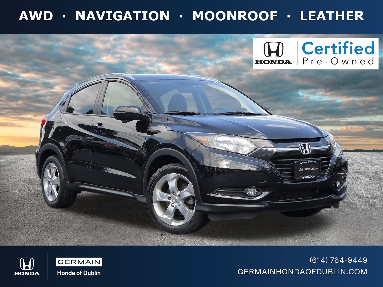 Used 2016 Honda HR-V EX-L