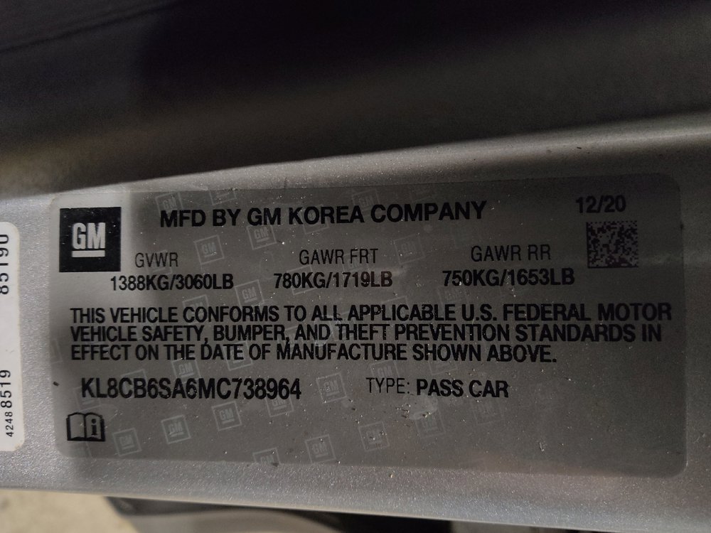 Used 2021 Chevrolet Spark LS image 33