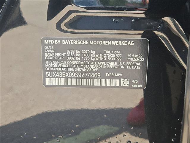 Certified 2025 BMW X6 M60i AWD/4WD image 23