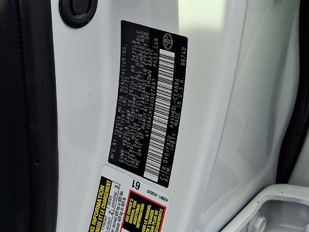 Certified 2025 Toyota Camry LE FWD image 30