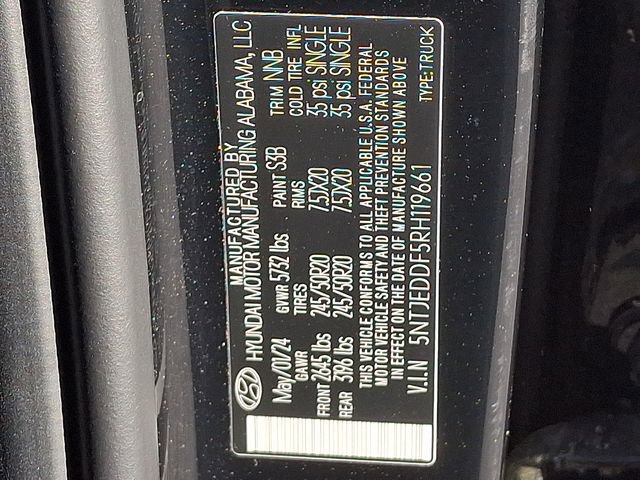 Used 2024 Hyundai Santa Cruz Limited AWD/4WD image 27