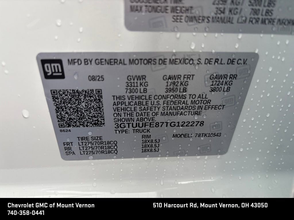 New 2026 GMC Sierra 1500 AT4X AWD/4WD image 33