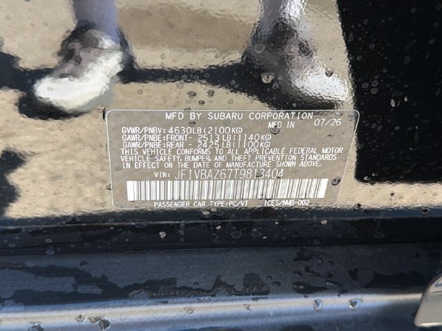 New 2026 Subaru WRX tS AWD/4WD image 24