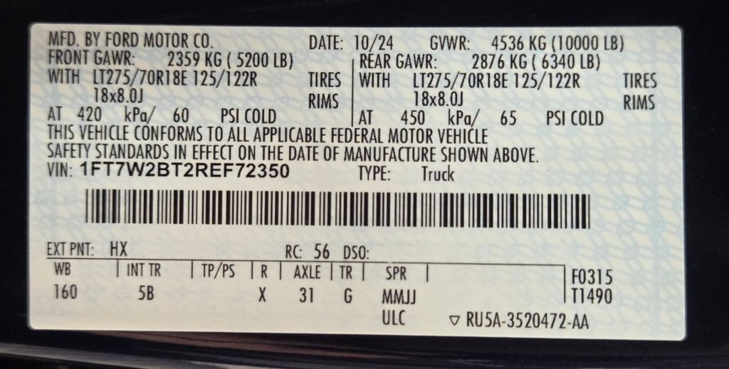 Used 2024 Ford F250 Lariat AWD/4WD image 33