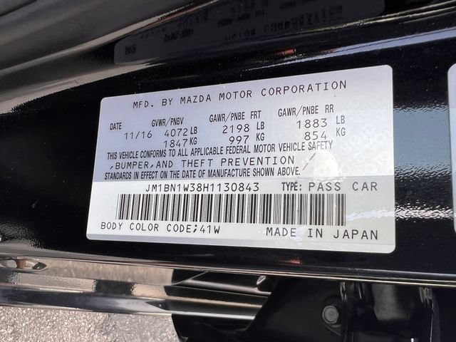 Used 2017 MAZDA MAZDA3 Grand Touring w/ Premium Equipment Package FWD image 38