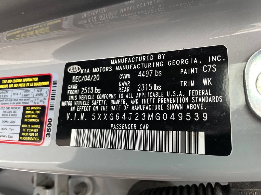 Used 2021 Kia K5 GT-Line AWD/4WD image 10